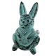 Antique Sage Green Rabbit Iron Dresser Knob